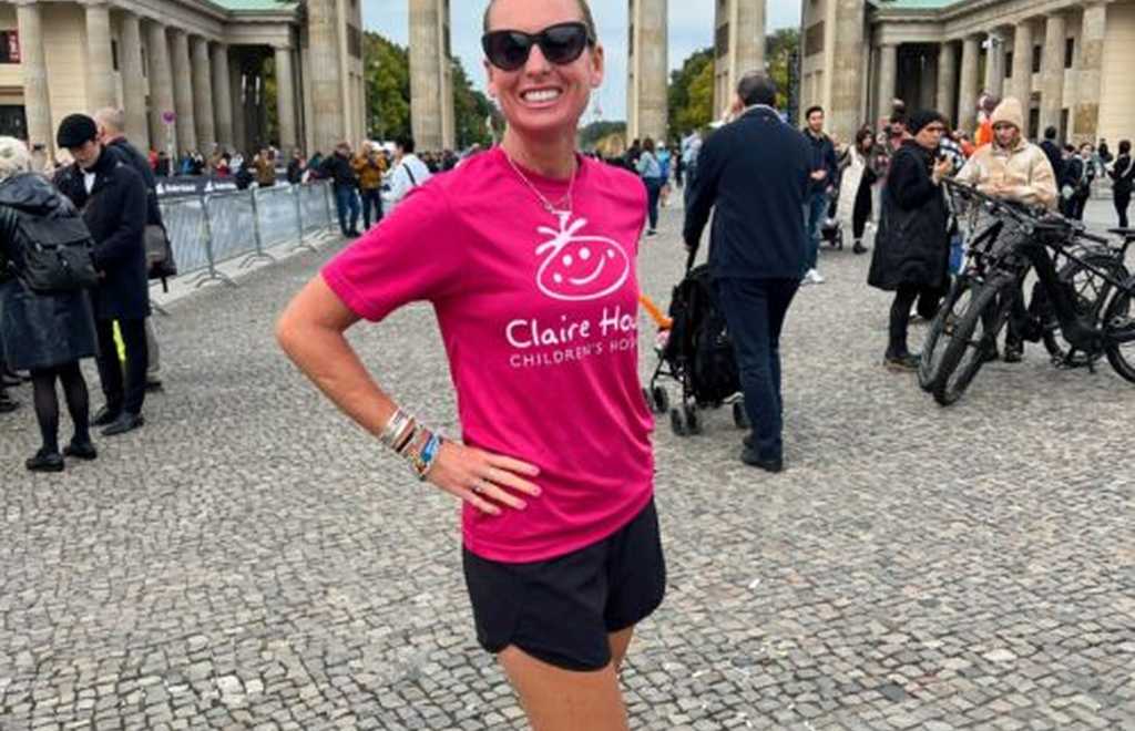 Berlin marathon runner