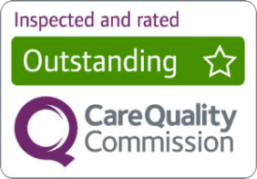 Rated outstanding by the Care Quality Commission